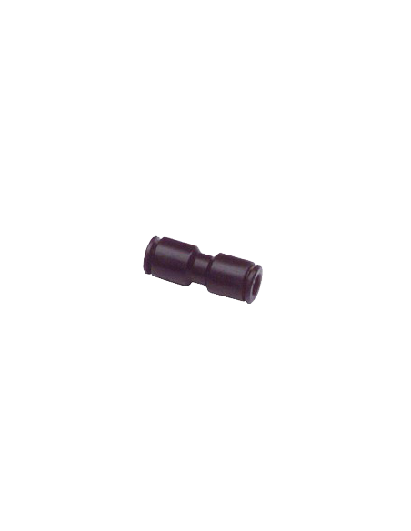 Rac. pneu. Union droit double égal Ø4mm /