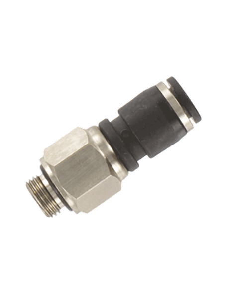 Raccord tournant droit male cylindrique / 2771 04 10