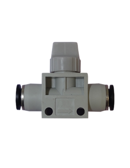 Mini vanne pneumatique manuelle 3/2