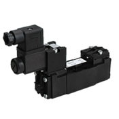 Distributeur ISO 5599/1 type BE Commande électrique monostable