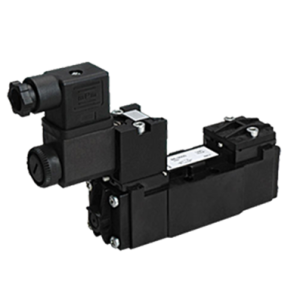 Distributeur ISO 5599/1 type BE Commande électrique monostable