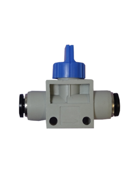 vanne pneumatique manuelle 2/2 Ø6 ref: PVN_M22_0606