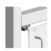 Loquet magnétique profilé aluminium