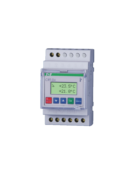 Regulateur temp. digital , 0-60° C, I:16A, 230V + sonde externe / CRT-04