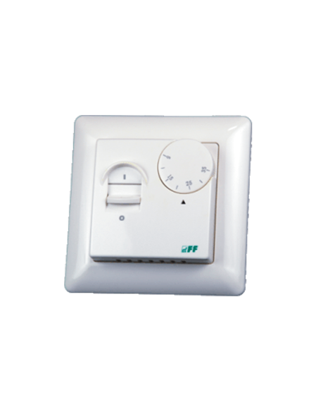 Régulateur température digital 5÷35°C, contact 1C/O, I:16A, avec sonde RT-824