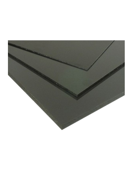 Plaque PVC rigide gris