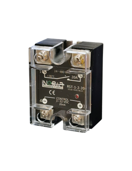 Relais statique 20A 230V 1P Aref: RST_1_2_20