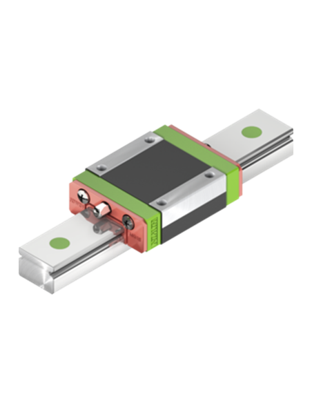 Rail de guidage et chariot type MGN