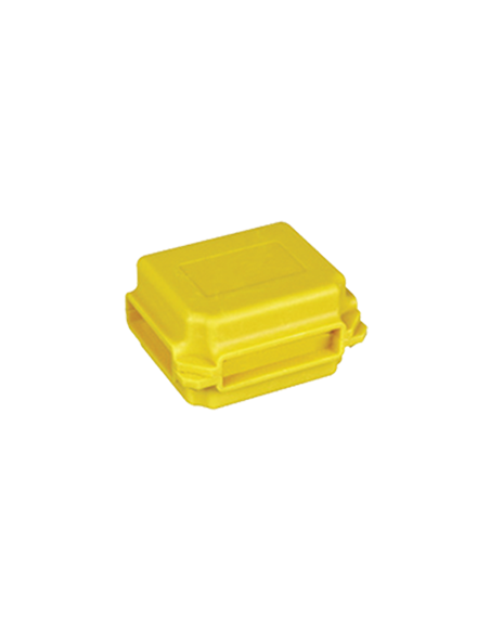 Boite de gel lot de 1 pièces IPX8 Waterproof 53x39x24 jaune SGB-03