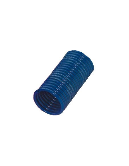 Tubes spiralés nus polyamide Øint.4 Øext.6 bleu long.utile 20m ref: SPIN4X20