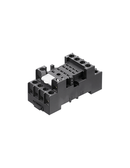 Socle relais rail DIN pour HY41 SRNE4-C