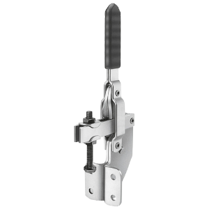 Sauterelle verticale à pied angulaire et broche réglable
