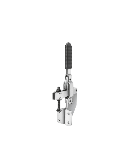 Sauterelle verticale à pied angulaire et broche réglable