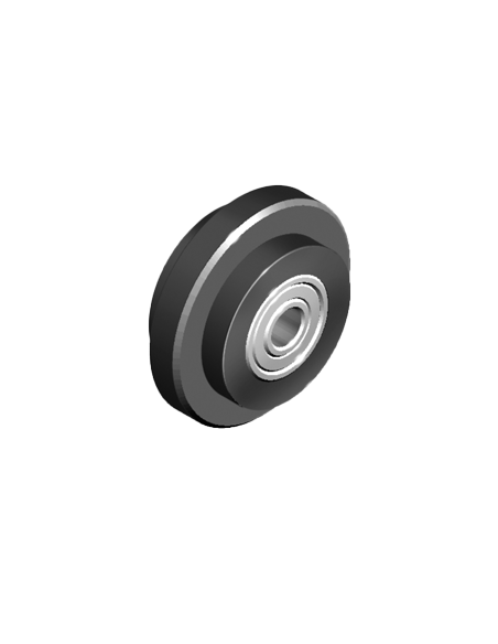 Galet Ø39 rainure 8 93020