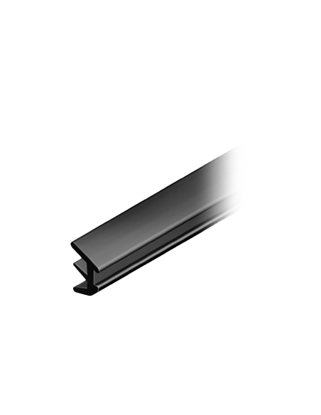 Joint vitre intérieur R10 4/6mm noir au ML 92065