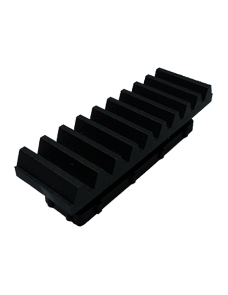 Crémaillère rainure10, module:2 Z:10 ref: TAMEC10_CREM