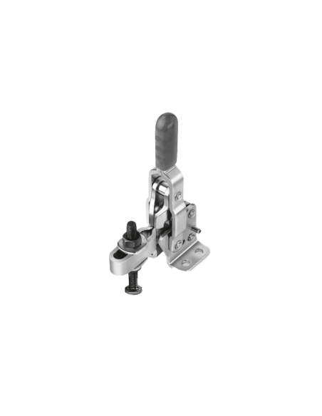 Sauterelle verticale à pied angulaire et broche réglable