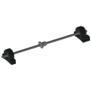 Vis à bille roulée Ø16 filt.droit