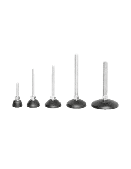 Pieds pour profilé aluminium