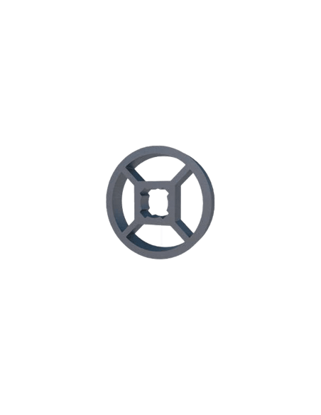 profilé tube Ø28 avec fixation au centre vis auto longueur 1000mm(+/-5mm) ref: T