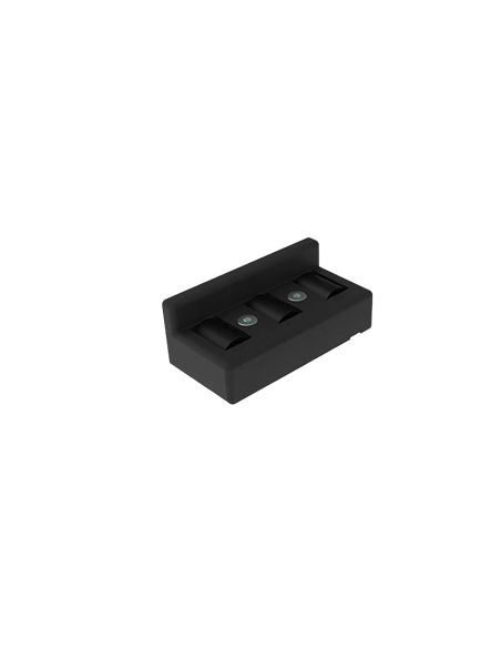 bande de roulement 3 rouleaux 80*40mm R10 et R8 + vis ref: TAROU10_B3V_8040