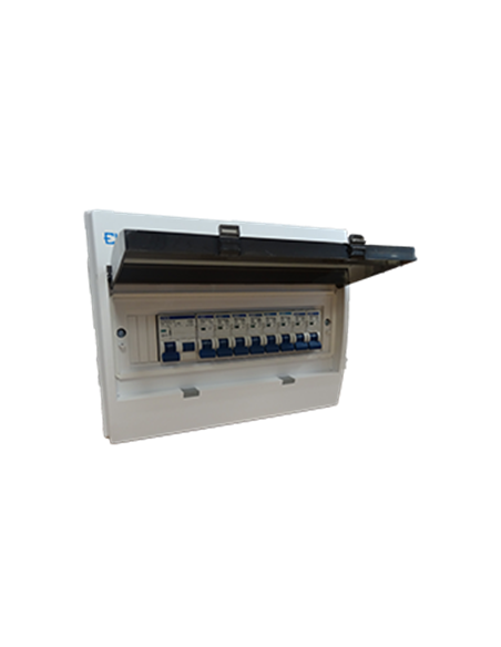 Boîtier de distributionen saillie électrique 12 Modules 8 disjoncteurs ref: TDD_