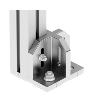 Plaque d'embase fixation sol