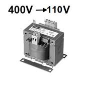 Transformateur mono 400V=> 110V
