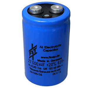 Condensateur électrolytique de filtrage 22 MF 63V COE_22_63