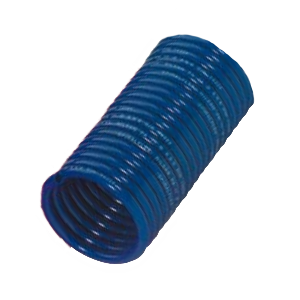 Tubes spiralés nus polyamide Øint.4 Øext.6 bleu long.utile 20m ref: SPIN4X20