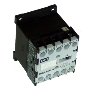 Mini Contacteur 3P 1NO 4kW 9A 24VDC MB09-S-1024DC