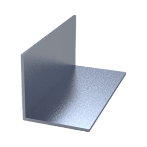 Cornière aluminium brute de 20 mm à 100 mm