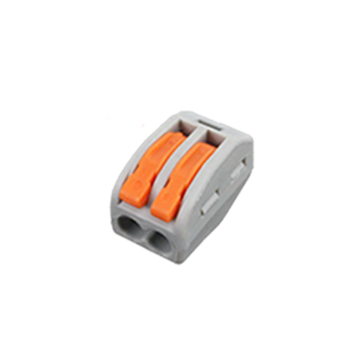 connecteur rapide 0,75/4mm gris/orange lot de 10 pièces