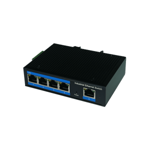 switch ethernet 4 ports 10/100/1000mbps RJ45 et 1 port 1000mbps 12/48VDC ref: SW