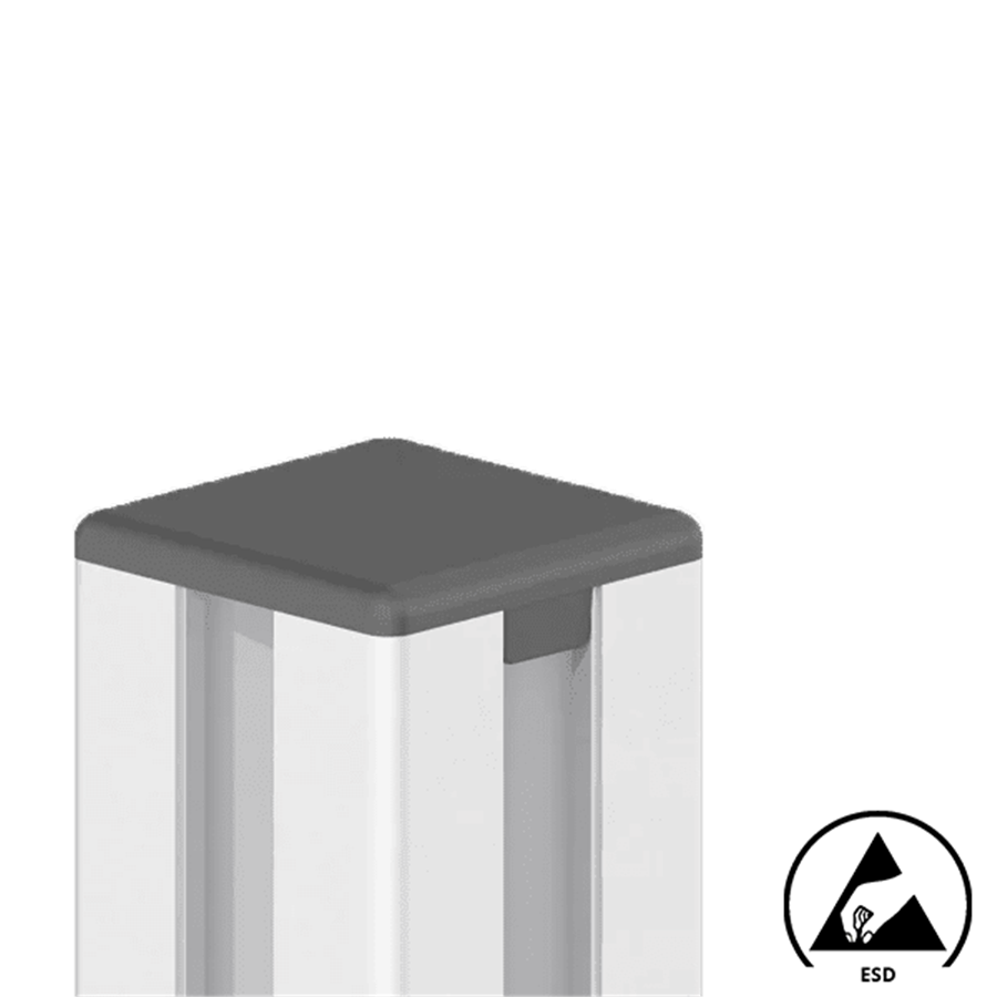 KIPP - Bouchon fileté, aluminium avec insert magnétique