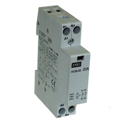 Contacteur modulaire 2NC 20A bobine 230V AC ref: HC20-02230