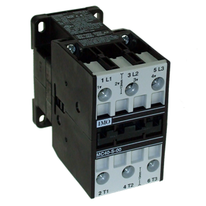 Contacteur 3P 18.5kW 40A 24VAC ref: MC40_S_0024