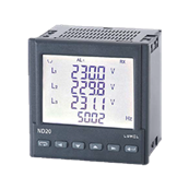 Wattmetre ND 20 triphasé230/400V 5A V, I, P (Q, S), F, PF, THD RS485