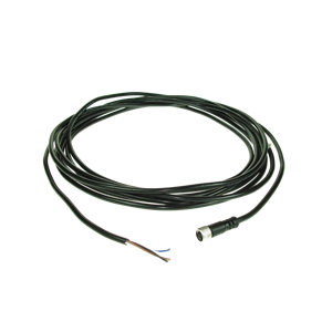 Cable + connecteur 90° M8 3 fils 5 mètres ref: M8F0130105000