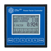 Elnet PFC wattmetre regulateur cosPHI, 6 steps ref: WAT_PFC